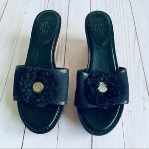 COACH “JAZMIN” SANDALS